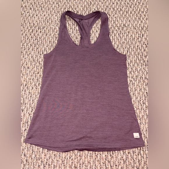 Vuori Tops - Vuori Purple Racerback Tank Top